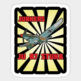 Junkers Ju 87 Stuka Sticker